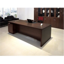 Walnut Wood Office Table for Management (FOH-BS24-H)